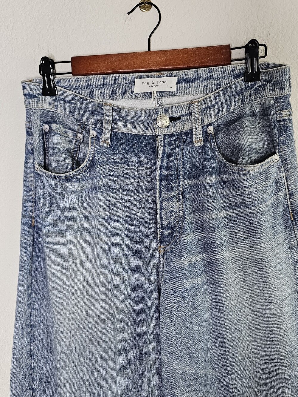 rag & bone Miramar Andi wide-leg pants 27 - Picture 3 of 12
